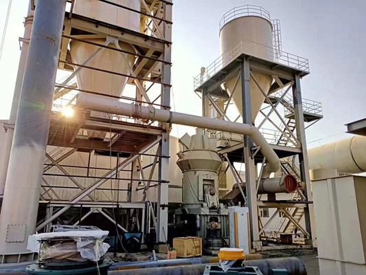Moulin de rouleau vertical de la chaux VRM dans la maille de l'usine 325 de ciment