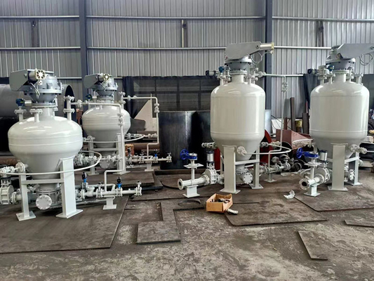 poudre pneumatique de la phase 300t/H dense transportant la pompe de système pour la trémie de ciment