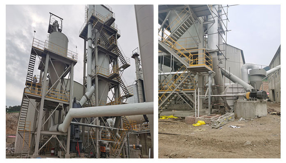 Usine de Pulverizer de 325 Mesh Limestone Vertical Mill Roller pour le feldspath de dolomite de calcite