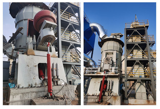 Scorifiez le rouleau vertical de meulage de moulin de chaux dans l'industrie cimentière