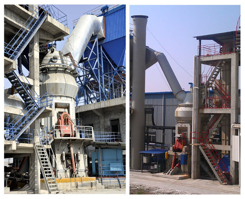 Moulin de meulage de dolomite d'ODM pour la chaîne de production de poudre de carbonate de calcium
