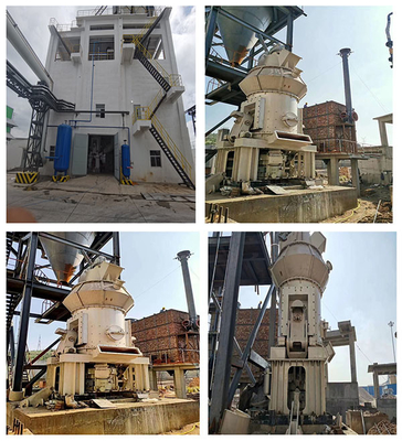 PLC VRM dans la maille verticale de la maille -1250 du moulin de rouleau d'usine de ciment 325