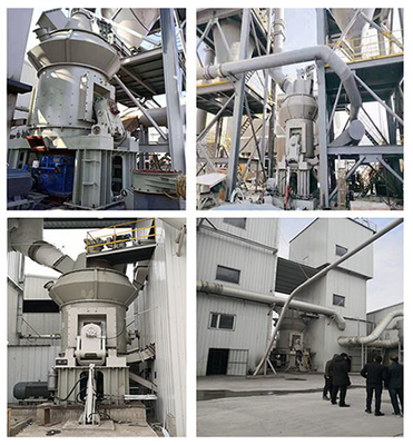 La grande capacité 28 t/h a pulvérisé la chaîne de production verticale de moulin de charbon HVM1700