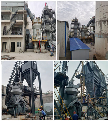 Grand équipement de meulage lourd de chaux de calcium 6 - 80t/H