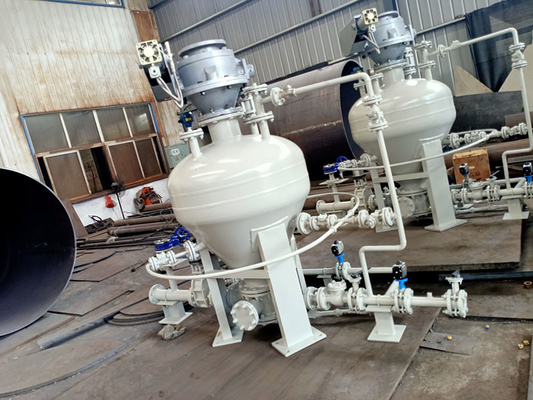 Système dense 6 de transport pneumatique de phase de contrôle de PLC - 10m/S