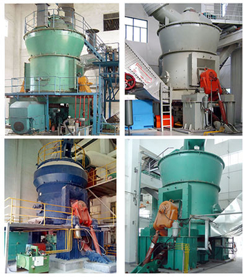 Économie d'énergie de meulage de moulin de bauxite verticale de rouleau de moteur à courant alternatif