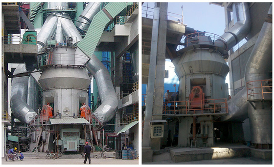 broyeur cru vertical 85t/H pour l'usine de meulage de carbonate de calcium de laitier de matière première