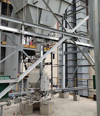 Pompes pneumatiques à pression positive à phase dense pour ciment