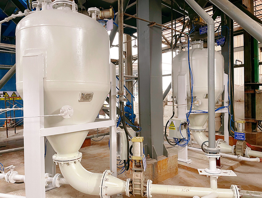 Équipement de pompe pneumatique à grande capacité de transport pour silo de ciment