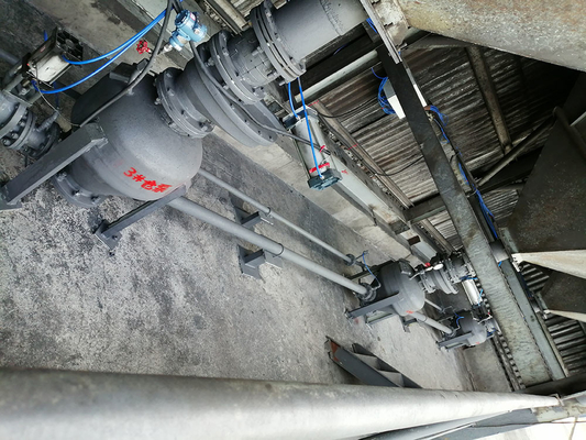 Pompes de conteneurs pneumatiques de transport à haute pression utilisées dans les boues / ciment / cendres volantes