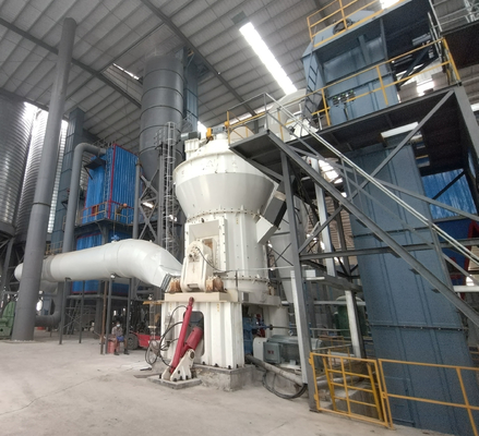 Broyeur vertical à rouleaux pour poudre de gypse industrielle | Capacité de 5 à 100 t/h